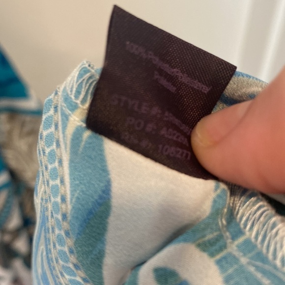 Hale Bob multi color sleeveless maxi dress size M - Picture 11 of 11